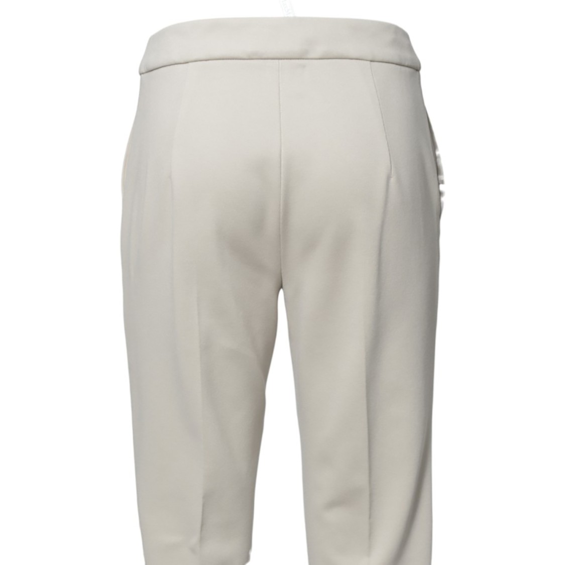Max Mara Pearl Gray Viscose Blend Pegno Pants In Neutrals