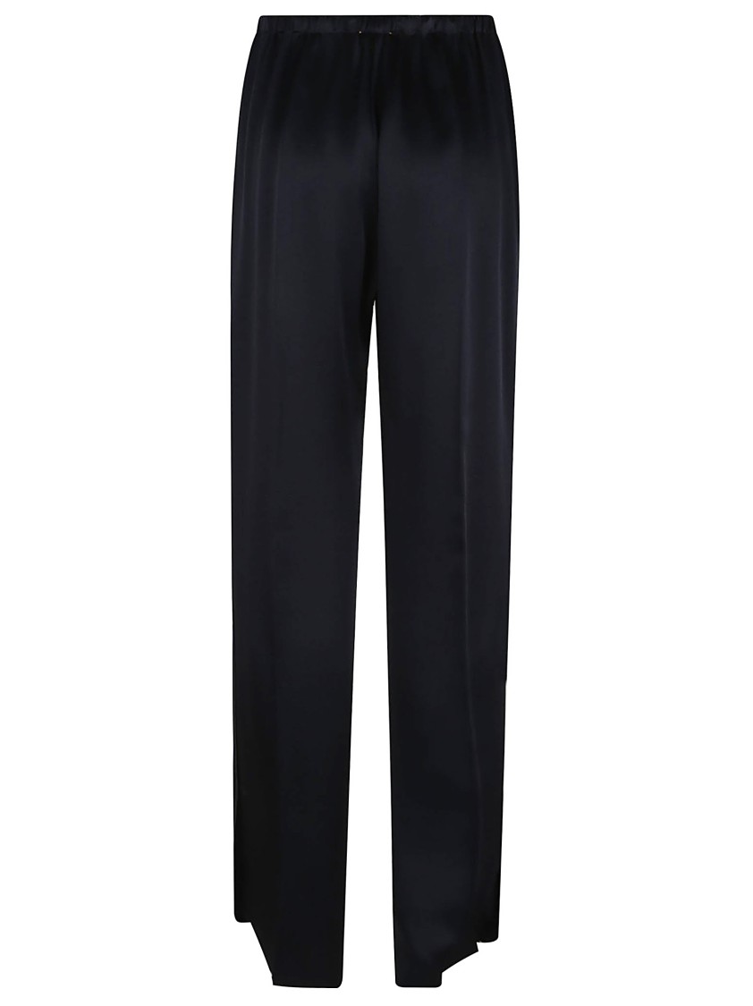 Shop Forte Forte Black Straight-leg Pants