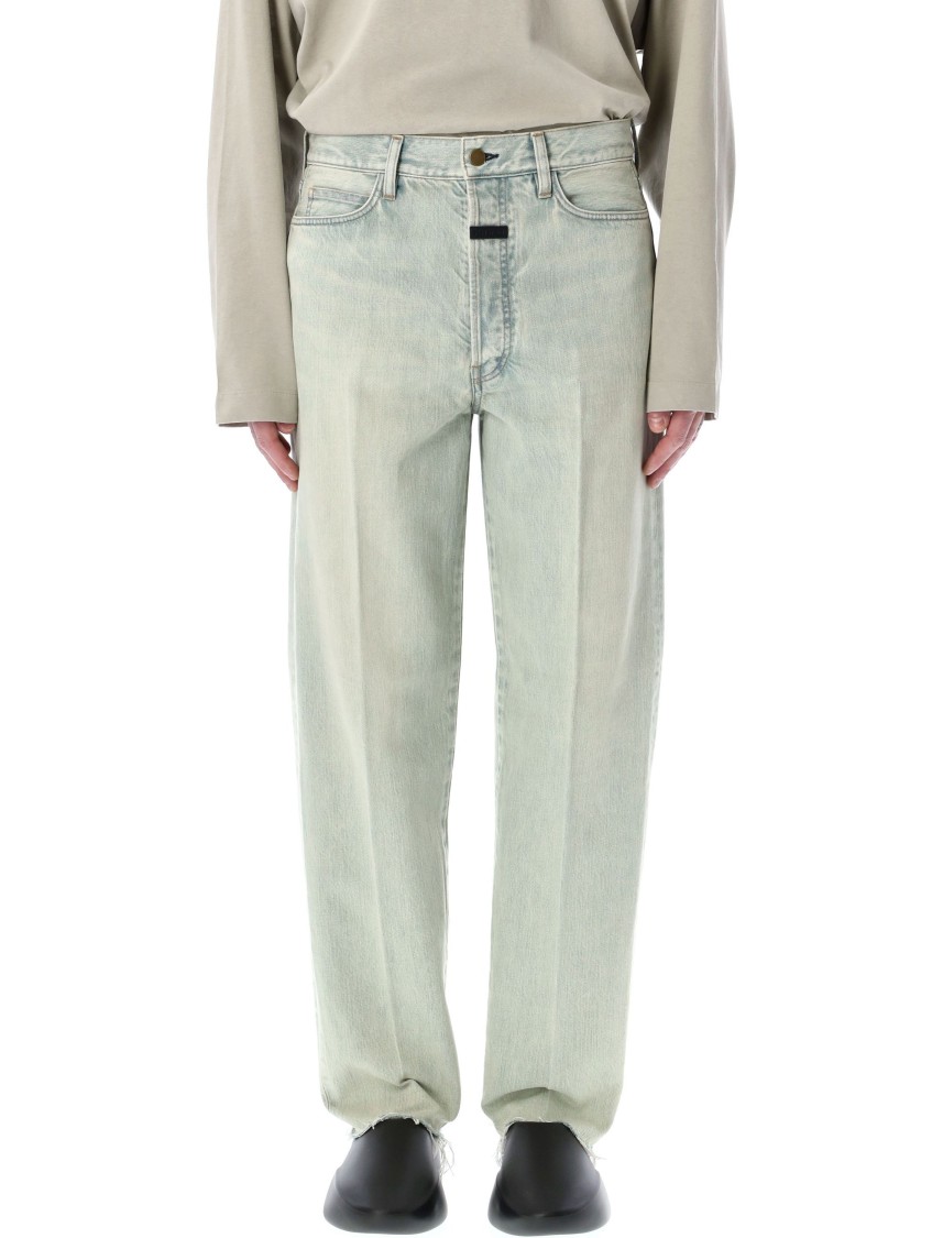 Fear Of God Retro-inspired 80s Five-pocket Denim Jeans In Blue