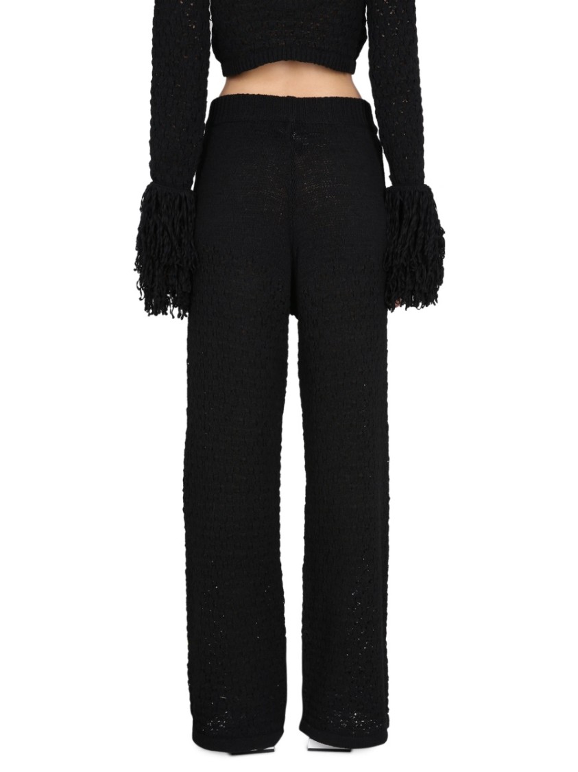 ROTATE BIRGER CHRISTENSEN ROTATE RELAXED FIT KNIT PANTS