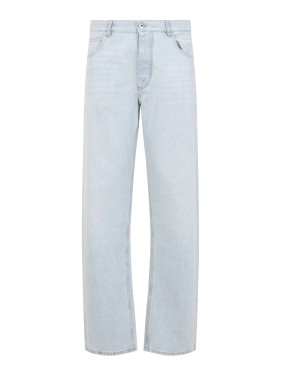 Bottega Veneta Intrecciato Pocket Blue Cotton | THE LIST