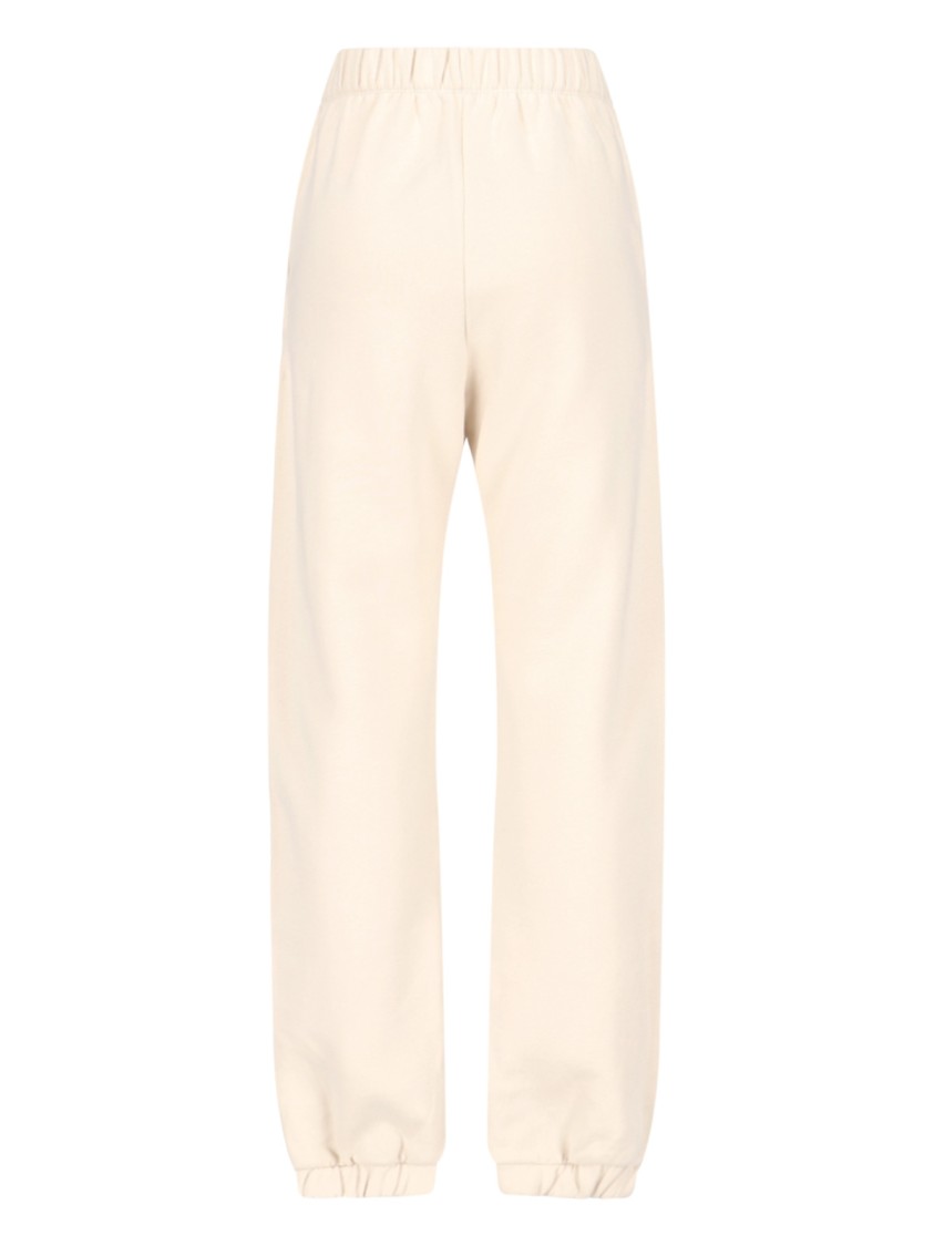 ATTICO THE ATTICO "PENNY" TRACK PANTS – OFF-WHITE