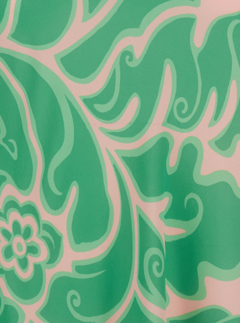 Shop Etro Multicolor Long Dress