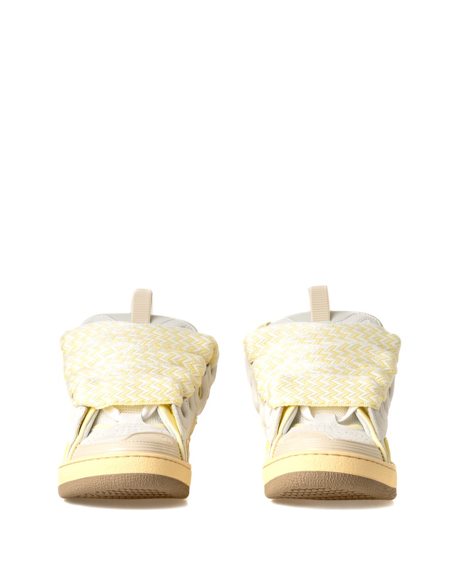 Lanvin The Curb Sneaker In Neutral