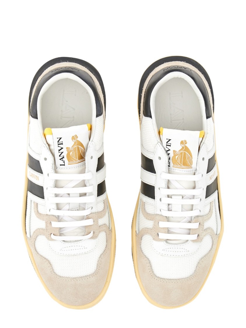 Lanvin Mesh, Suede And Nappa Leather Sneaker | THE LIST Lanvin Mesh, Suede And Nappa Leather Sneaker | THE LIST