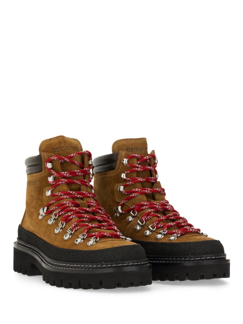 Dsquared2 Dsquared Men Boot "canadian Hiking" In Black