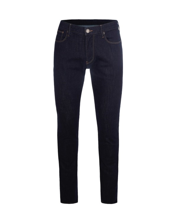 パンツ EMPORIO ARMANI thick stitching denim J28 High-waisted super-skinny leg jeans in a viscose-blend