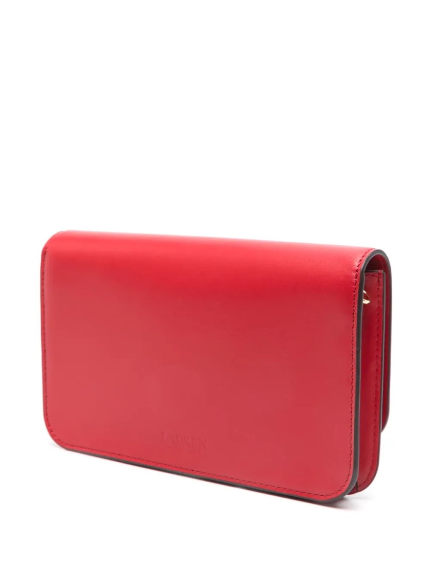 Ralph Lauren Lauren  Wallet On A Chain Large In Red