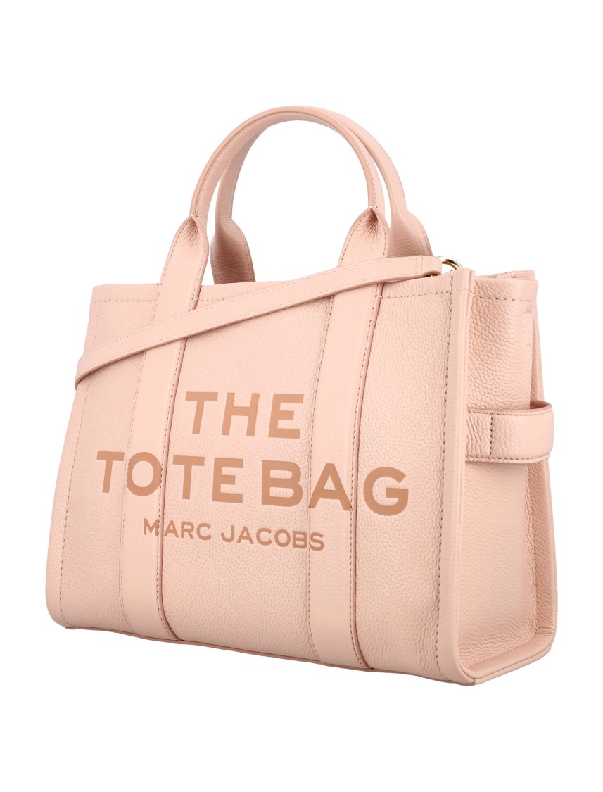 Marc Jacobs Women's The Leather Medium Tote Bag In Pink
