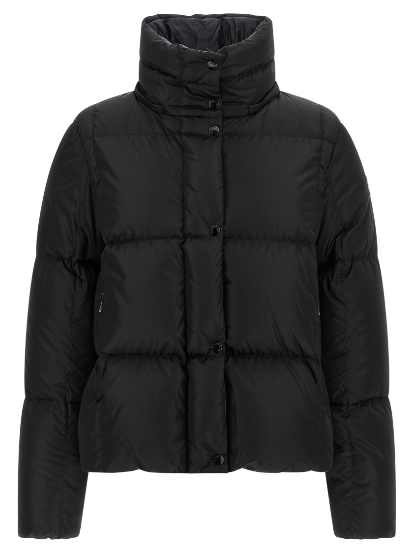 Moncler Castelnou Short Down Jacket In Black