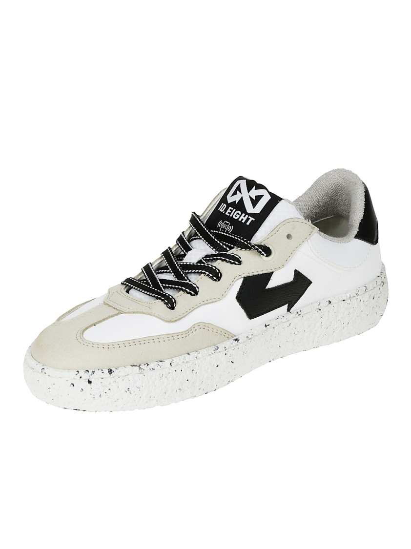 Id.eight Eco-conscious Sneakers With Textured Sole And Bold Logo