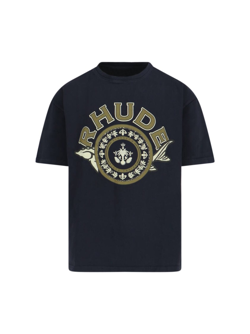 Rhude Logo T-shirt – Black