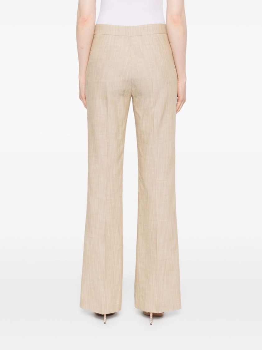 Pinko Flared Trousers With Front Button
