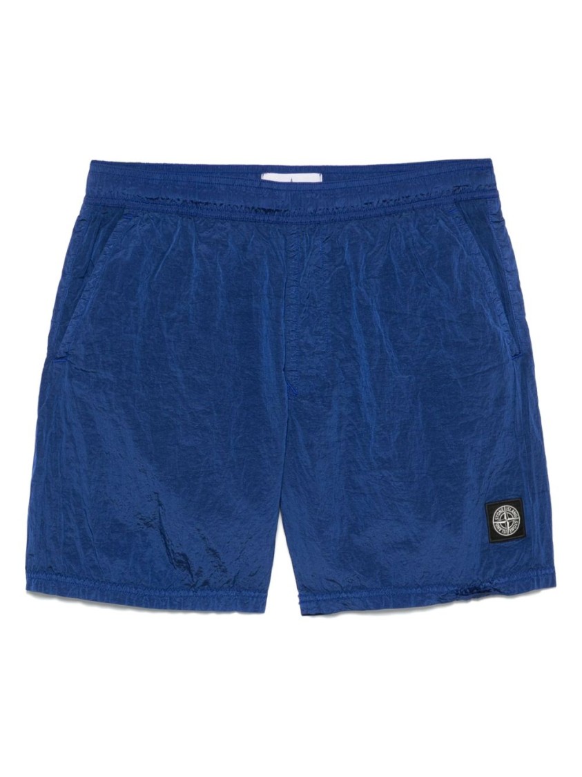Stone Island Compass-patch Swim Shorts