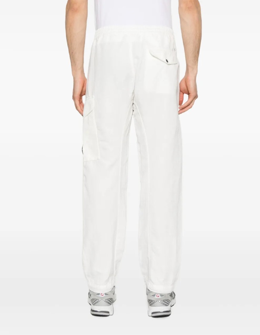 C.p. Company Regular Fit Cotton Linen Pants