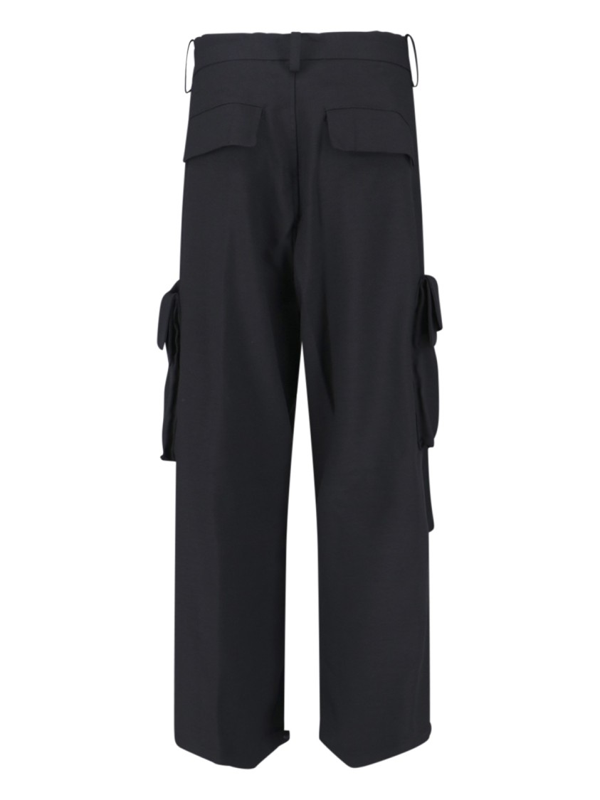 Y-3 Cargo Pants In Blue