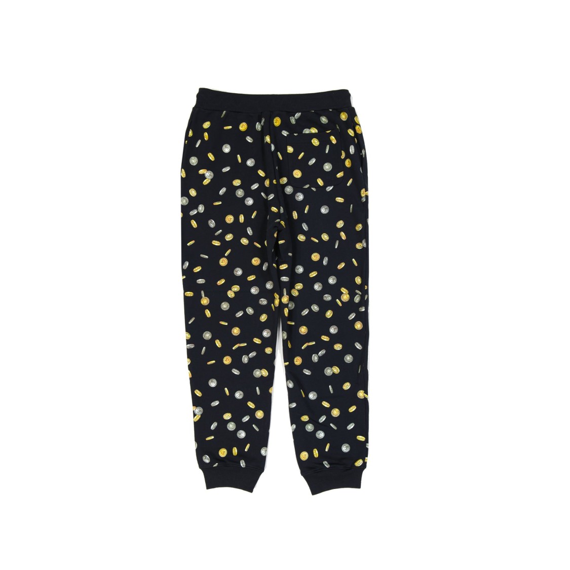Moschino Couture Couture Cotton Printed Sweatpants In Black