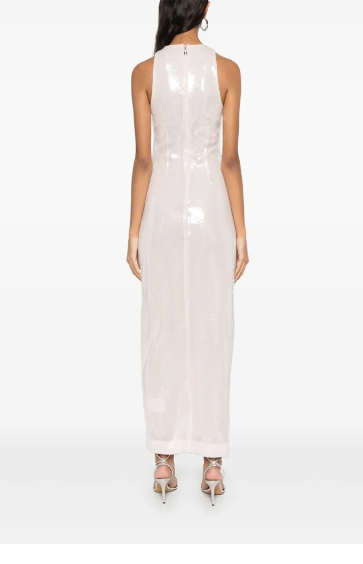 Rotate Birger Christensen Rotate Fitted Sequin-embellished Dress