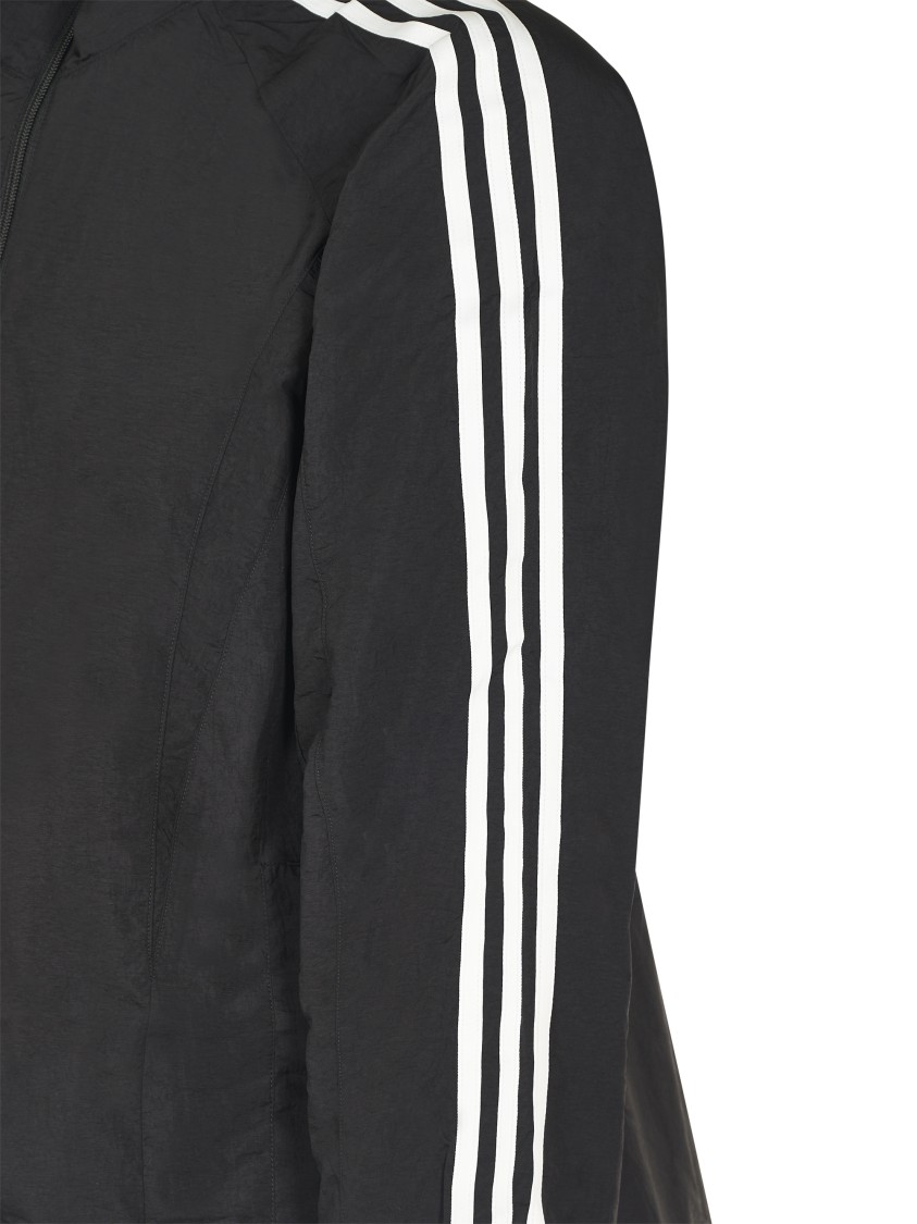 Y-3 Adidas 3-stripes Nylon Shell Jacket In Black
