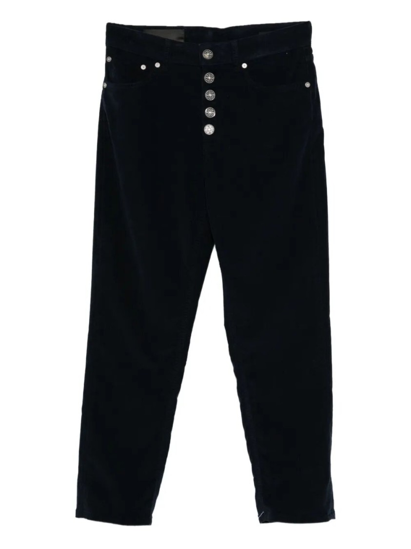Dondup Koons Bot Gioie 5-pocket Pants In Black