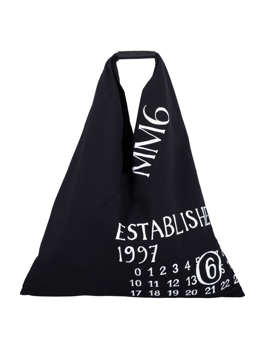 Mm6 Maison Margiela Mm6 By Maison Margiela Triangular-shaped Cotton Bag