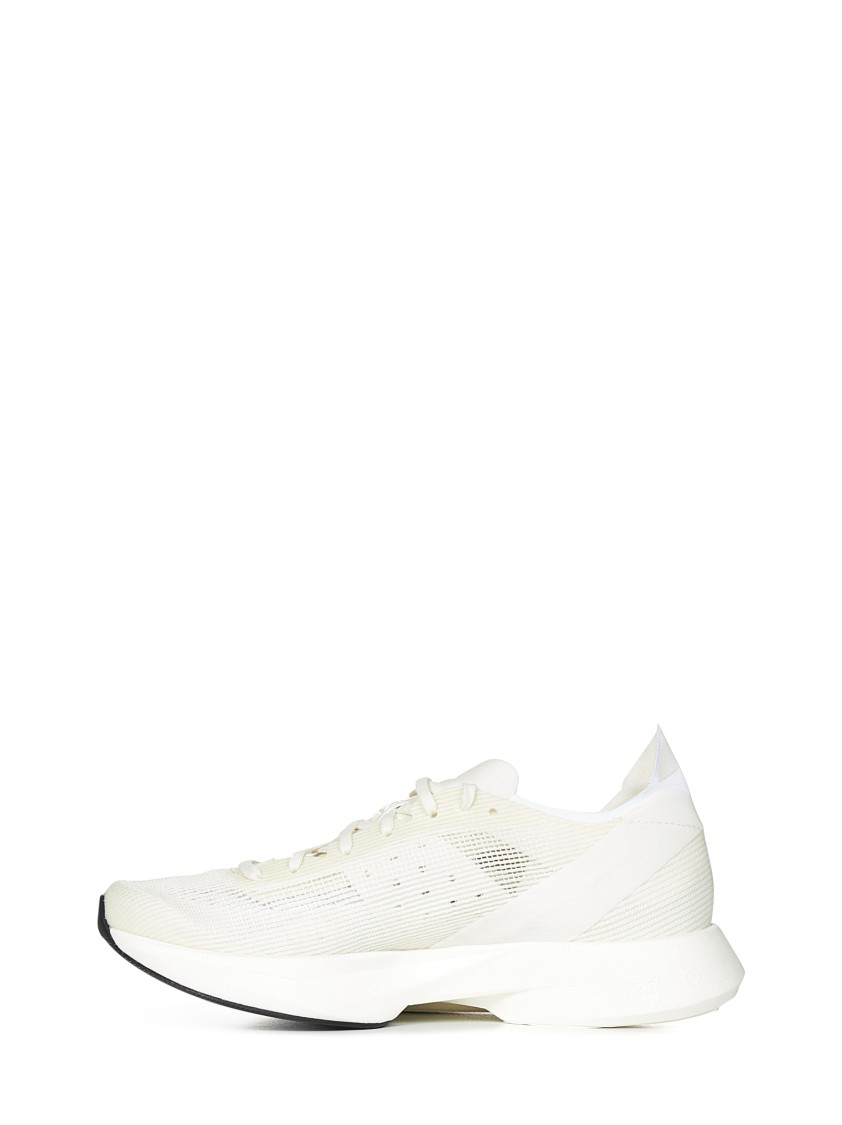 Shop Y-3 Pristine White Sneakers