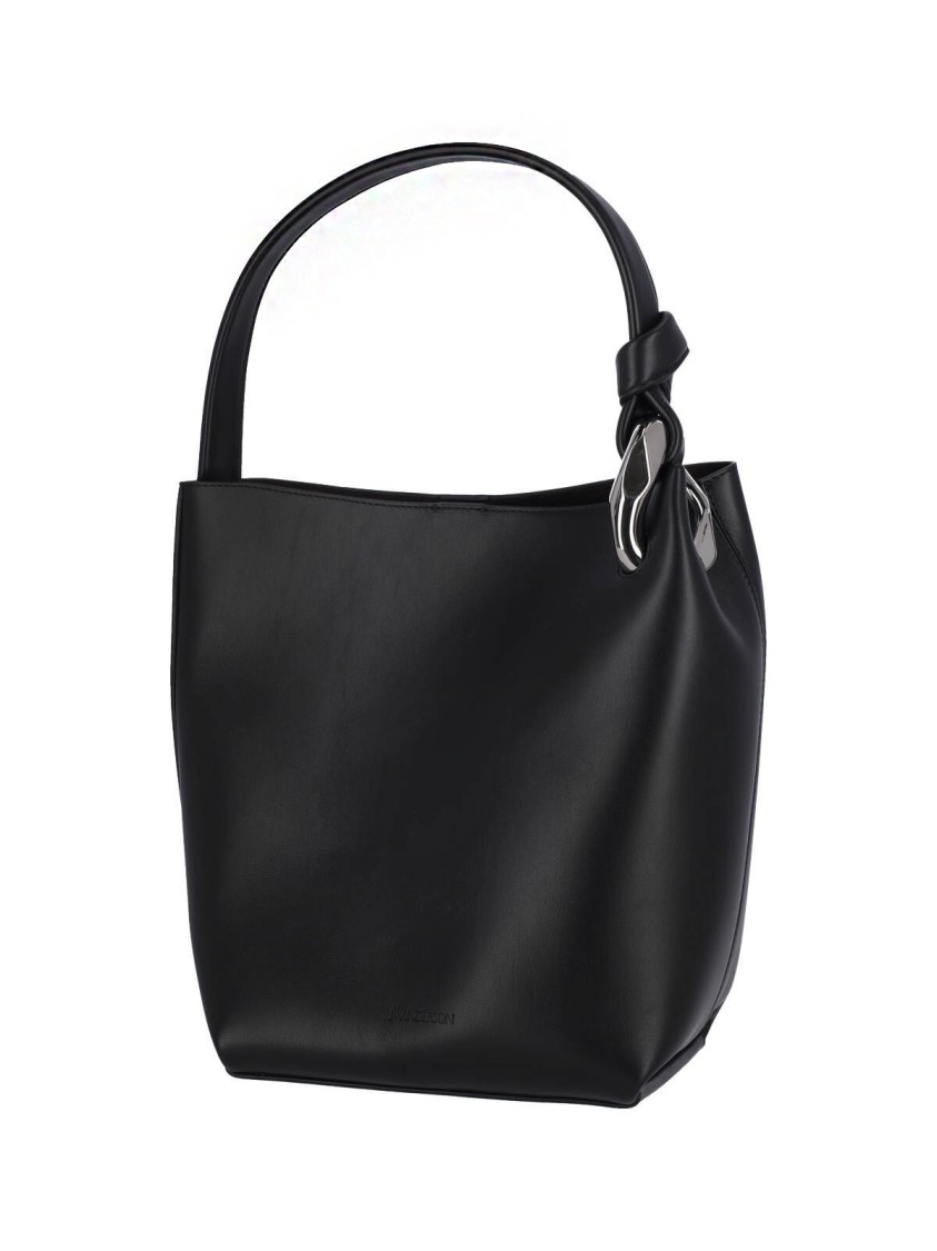 Jw Anderson J. W. Anderson Croner Bucket Bag – Black In Black