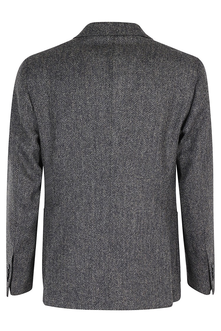 TAGLIATORE TAGLIATORE HERRINGBONE MONTE CARLO JACKET