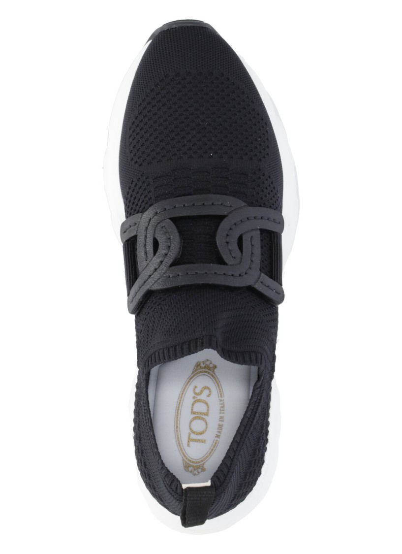 Shop Tod's Kate Sneakers In Black