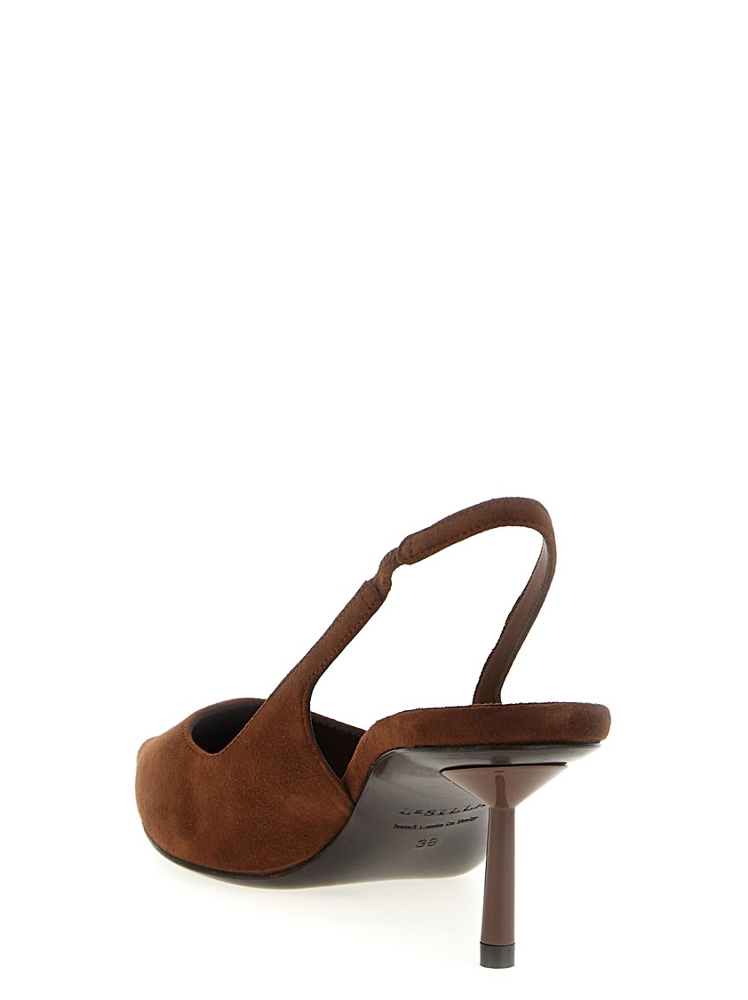 Le Silla 'bella' Slingback In Brown