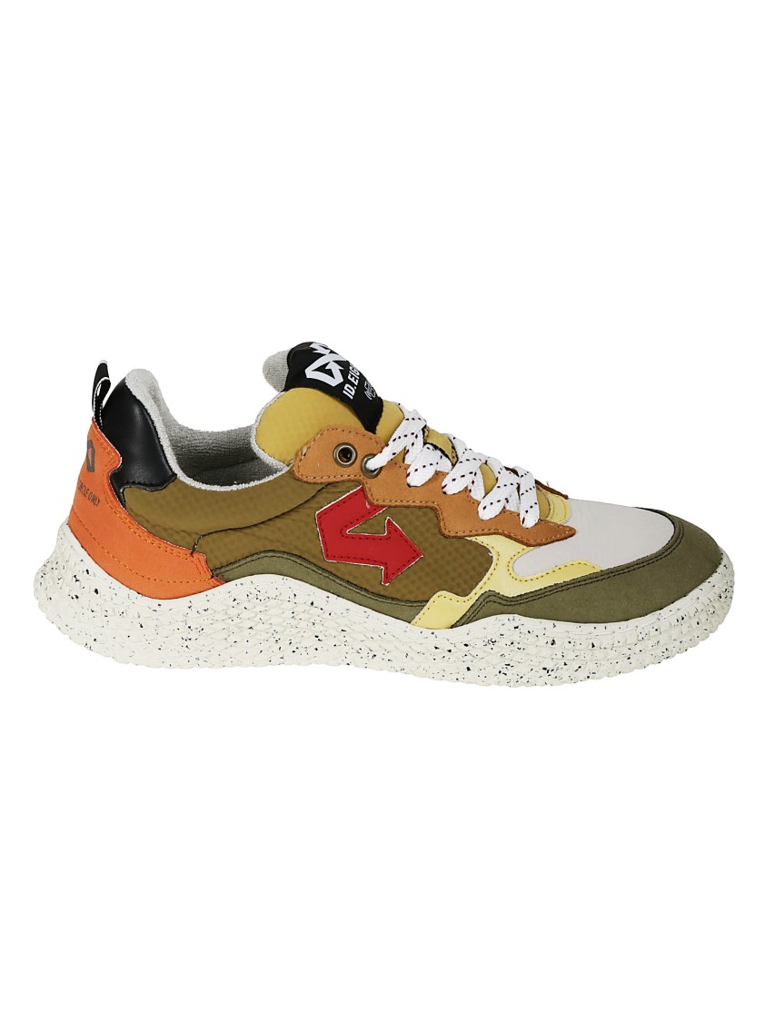 Id.eight Eco-friendly Sneakers With Textured Design