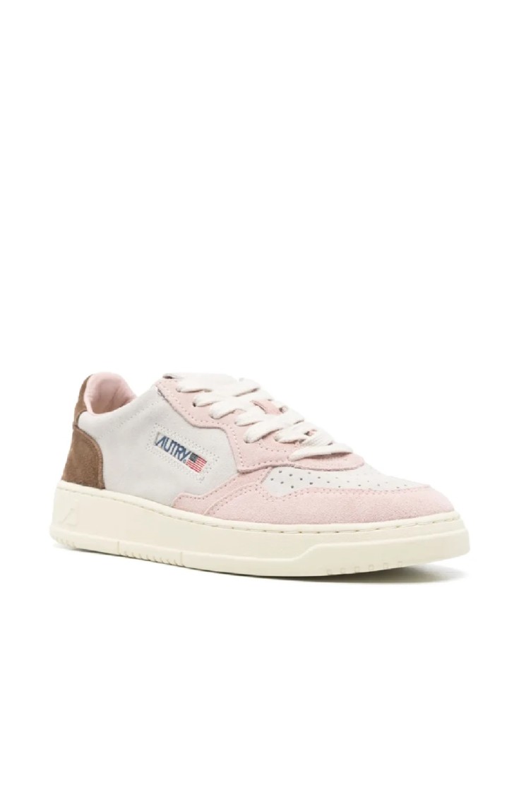Autry Medalist Low-top Sneakers With Suede In White