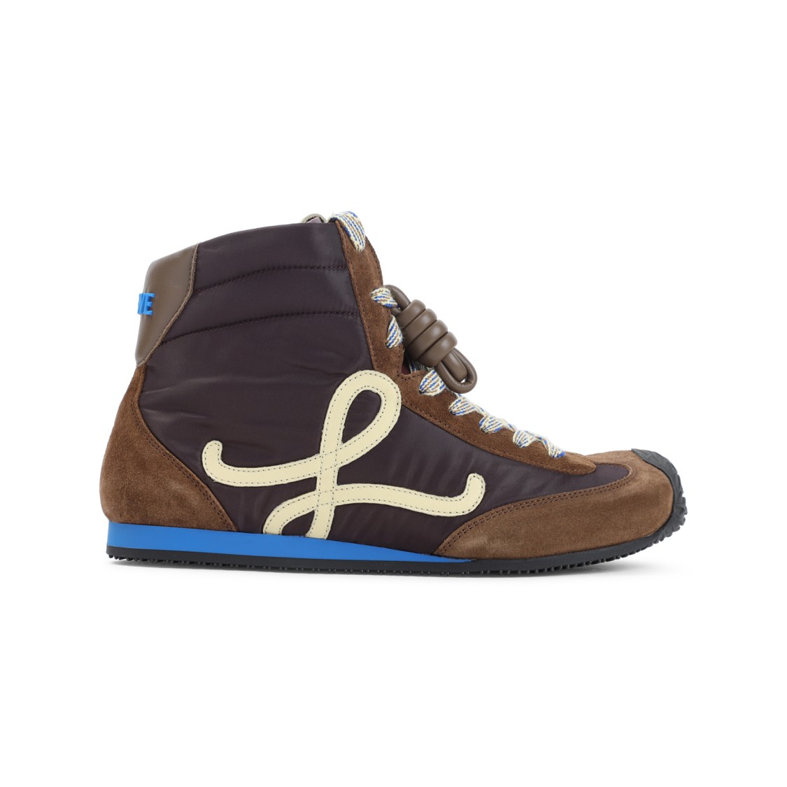 スニーカー Loewe High-Top Loewe Sneakers With Textured Design And Logo Loewe High-Top Loewe With Textured Design And Logo