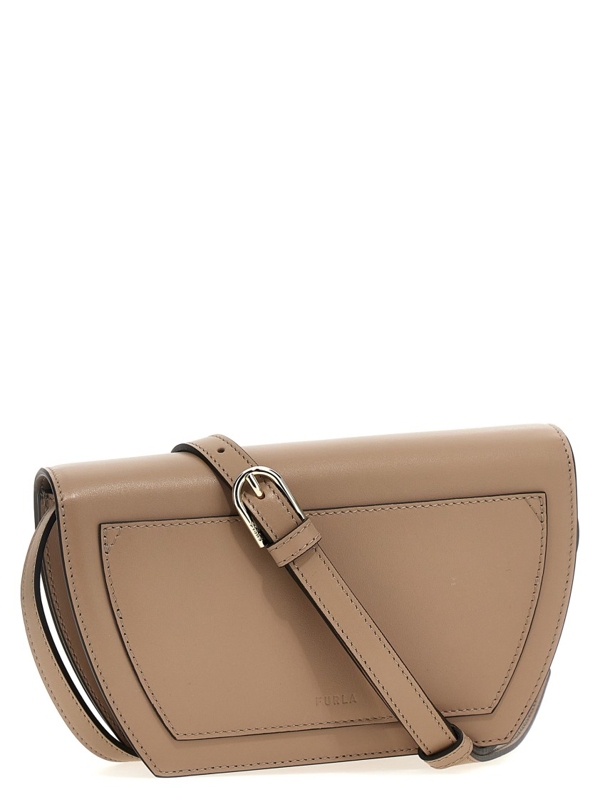 Furla ' Sfera Mini' Crossbody Bag In Brown