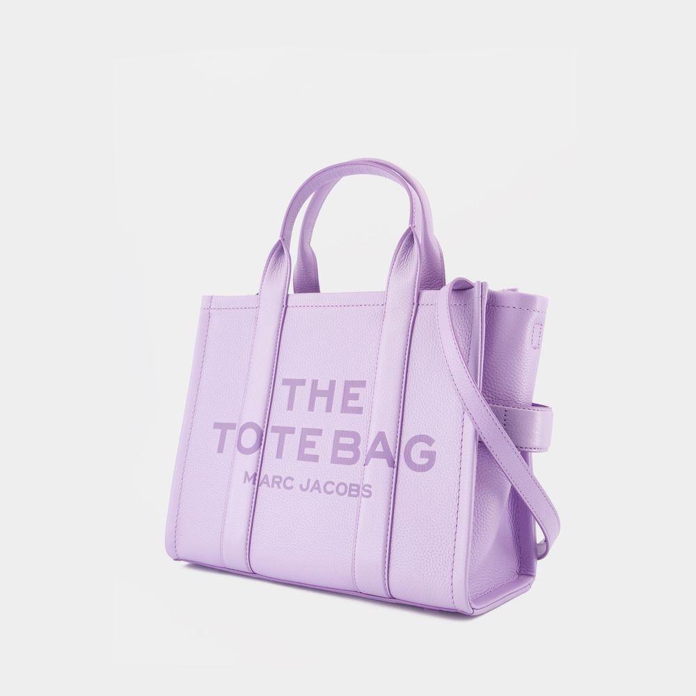 Marc Jacobs The Medium Tote - Leather - Purple In Purple