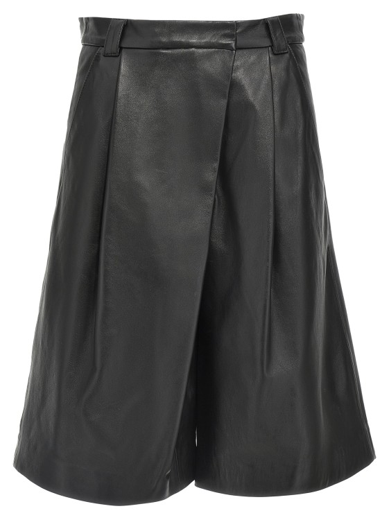 ショートパンツ Marella Leather Bermuda Capsule Shorts Marella Leather Bermuda Capsule Shorts | ShopSimon