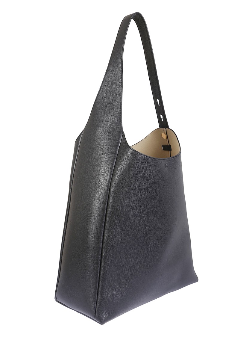 Tory Burch Romy Tote Bag In Black