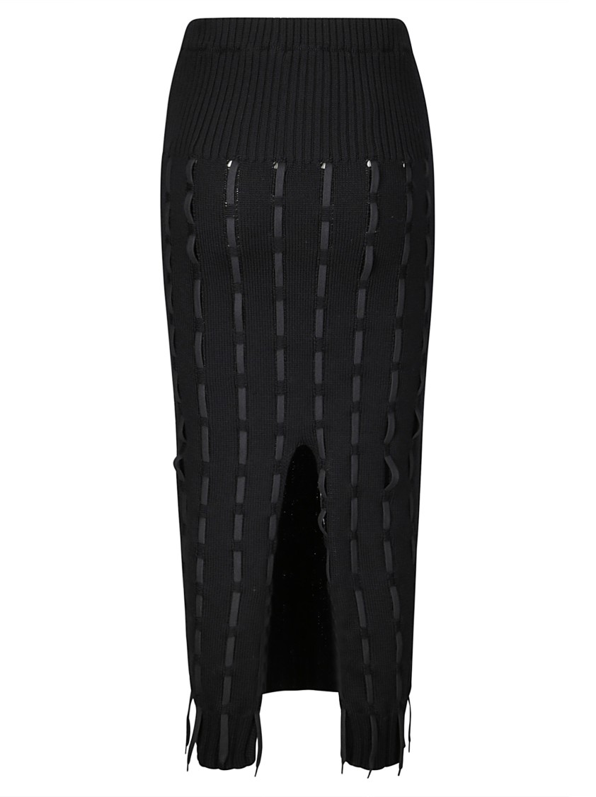 Institution High-waisted Pencil Skirt In Black