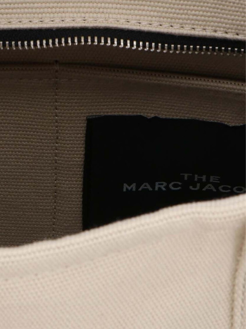 Marc Jacobs Shopping 'the Jacquard Medium Tote' In Neutral