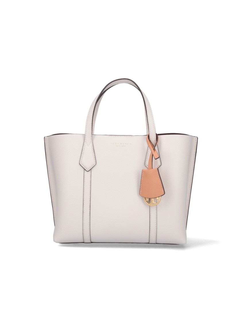 Tory Burch Small 'Perry' Tote Bag  White