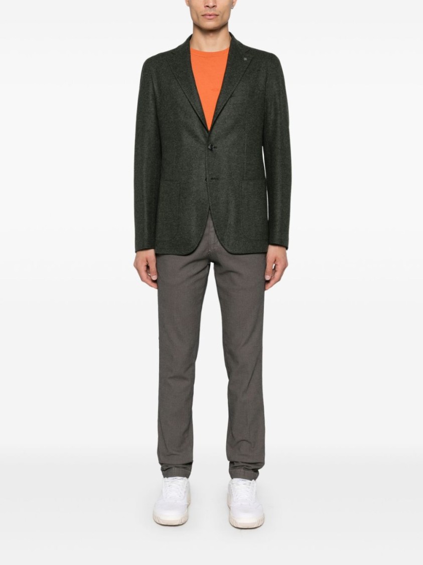 Shop Tagliatore Montecarlo Jacket In Black