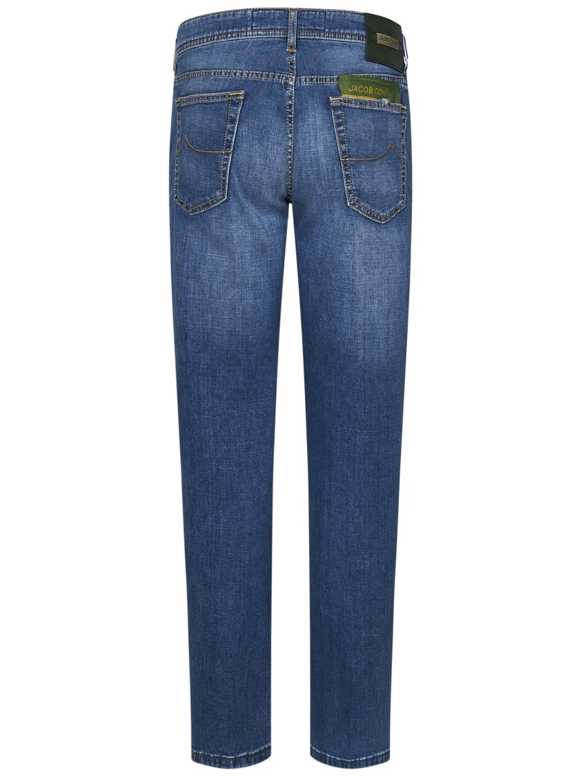 Jacob Cohen Slim-fit Blue Jeans With Classic Five-pocket Design In Blue