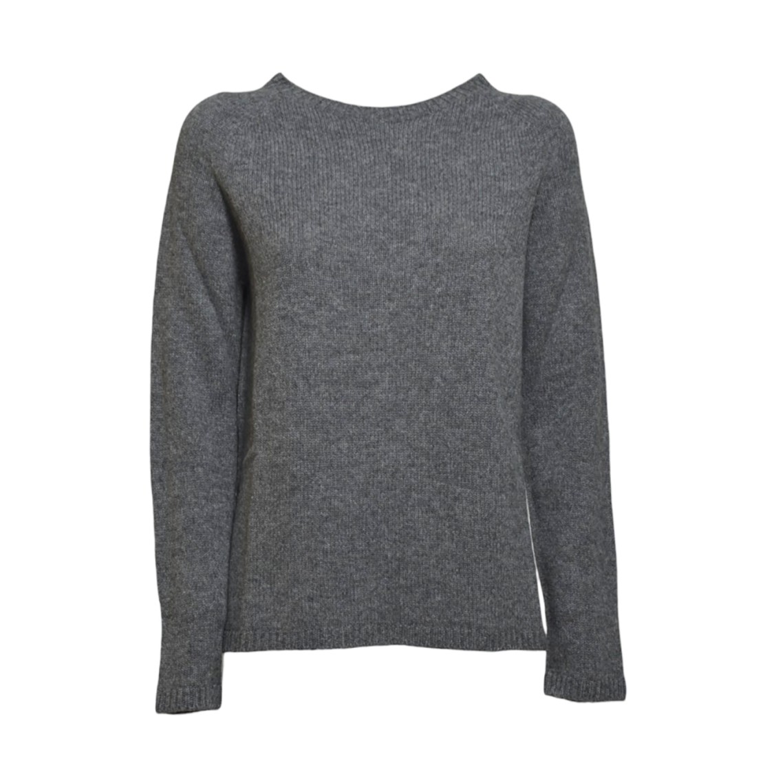 Max Mara Georg Sweater In Dark Gray Wool In Gray