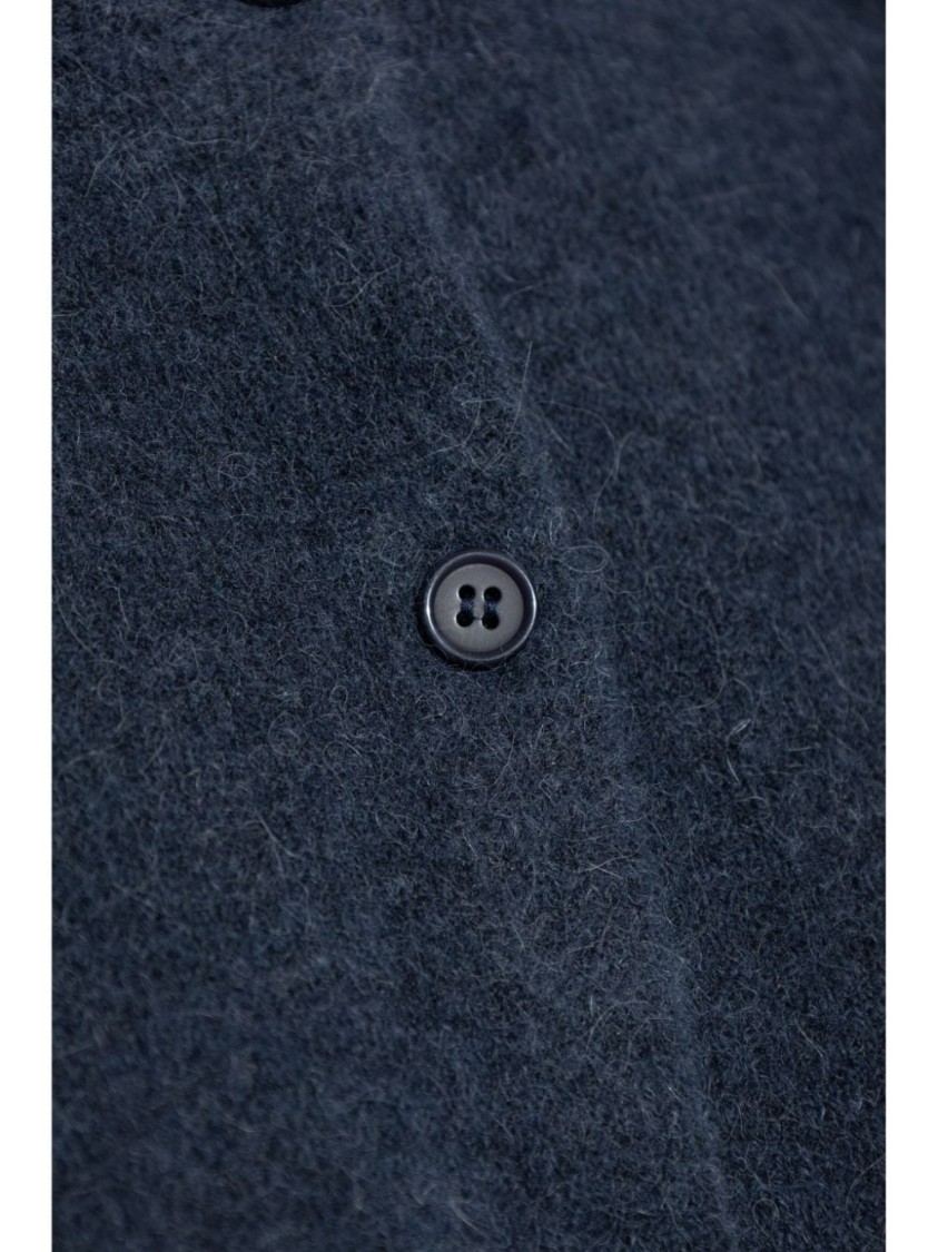 Samsoe & Samsoe Samsoe Samsoe Nor Short Cardigan In Blue