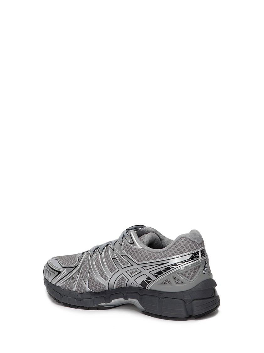 Asics Mens Gel-kayano 20 Mesh Low-top Trainers Gravel Pure Silver