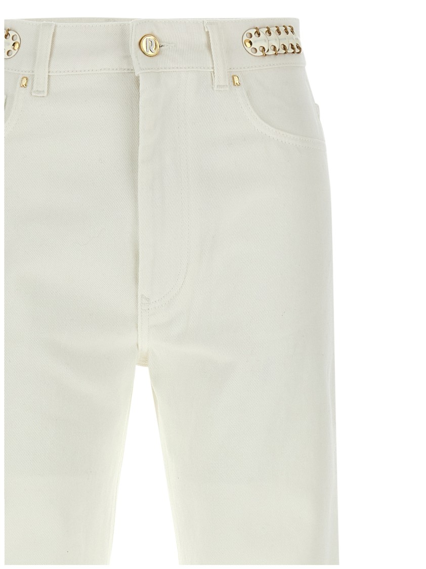 Rabanne Paco '1969' Jeans In White