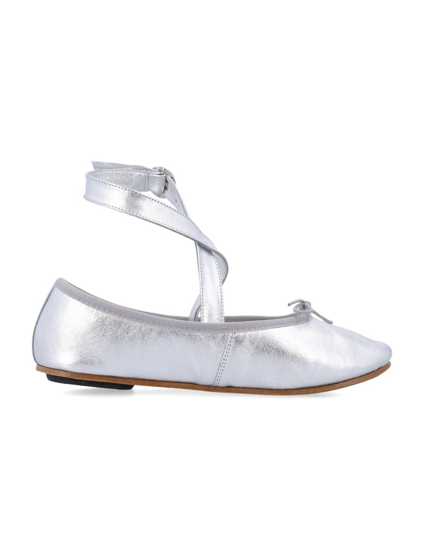 Repetto Sophia Ballet Flats In Silver