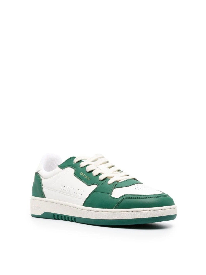 Axel Arigato Dice Lo Kale Green Sneakers In White