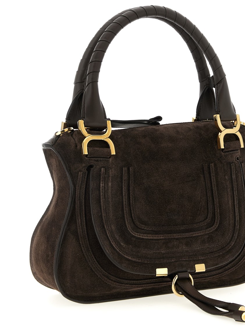 Chloé 'marcie' Small Handbag In Black