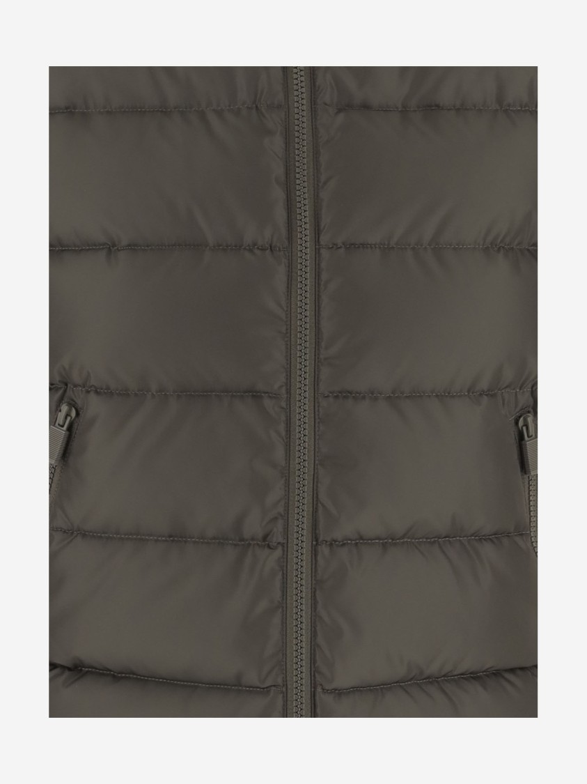 Aspesi Recycled Nylon New Minnie Vest Down Jacket In Grey